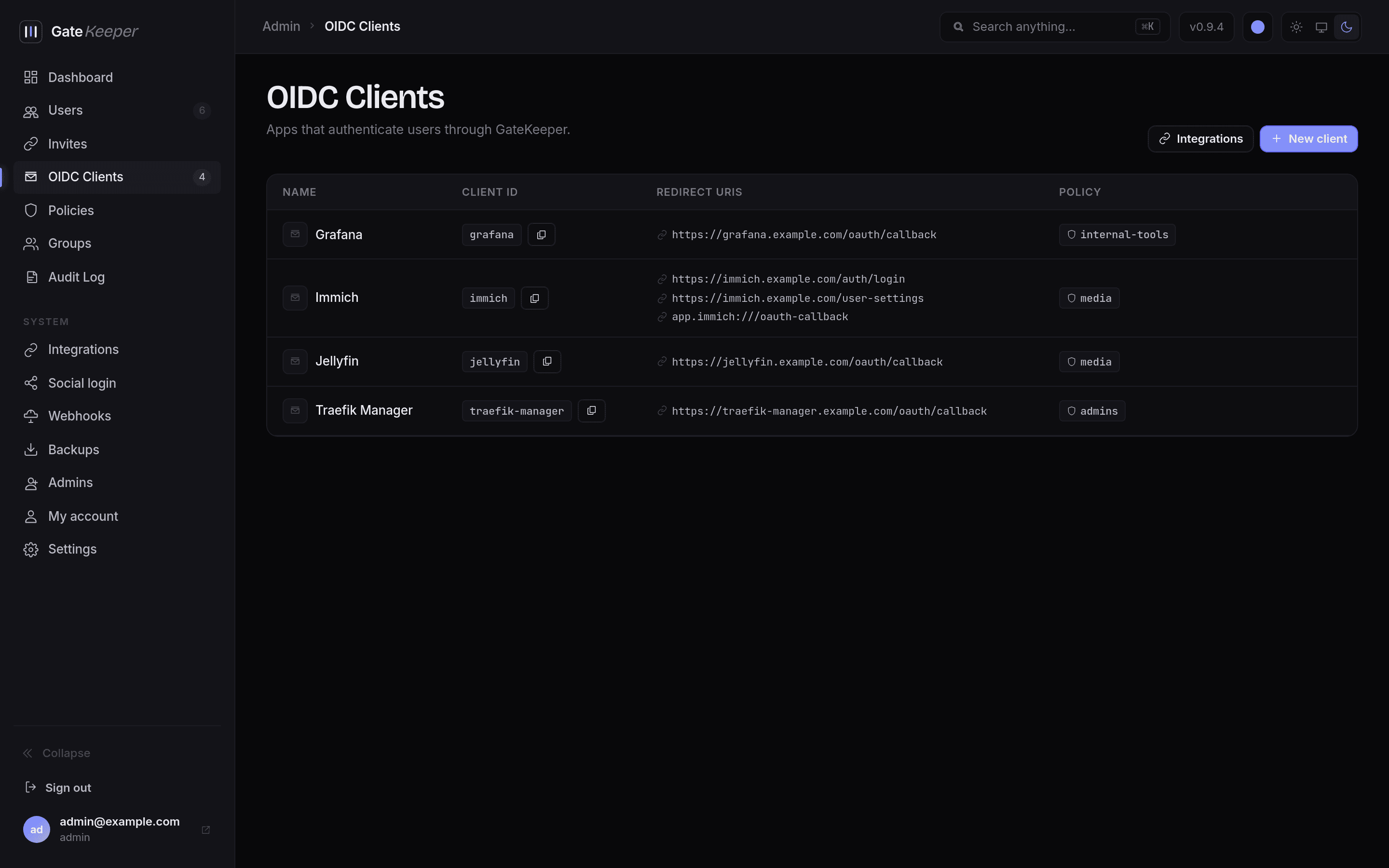 An identity provider for every app